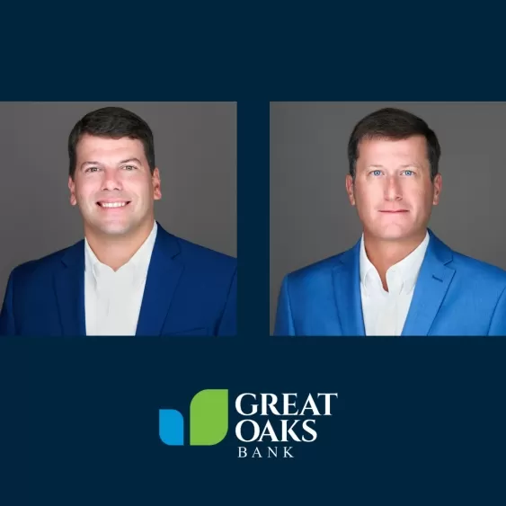 Photo for Great Oaks Bank Announces Senior Leadership Changes: Brad Brookshire Elected CEO; Jon Seagraves Named President 